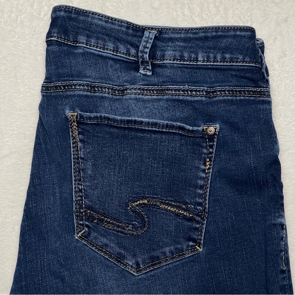 Silver Jeans Suki Skinny Crop SZ18 L25